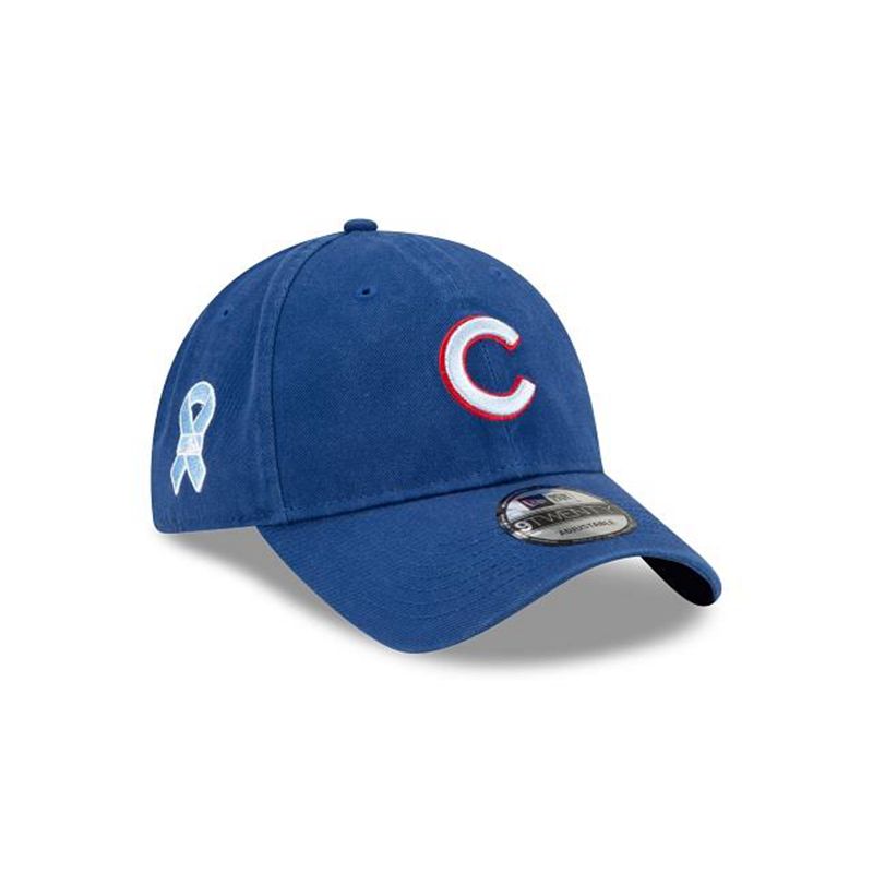 MLB Chicago Cubs Father's Day 9Twenty Adjustable (MRT7666) - Blue New Era Caps